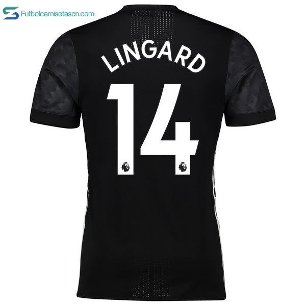 Camiseta Manchester United 2ª Lingard 2017/18